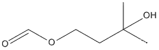Molecular Structure of 75355-63-4 (1,3-Butanediol, 3-methyl-, 1-formate)